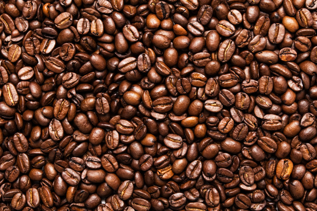 roasted coffee beans can be used