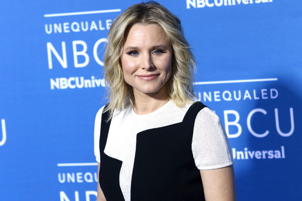 Kristen Bell, who has battled depression, has shared her experience of surviving it and thriving. She is pictured here at the 2017 NBCUniversal Upfront in New York on May 15, 2017.