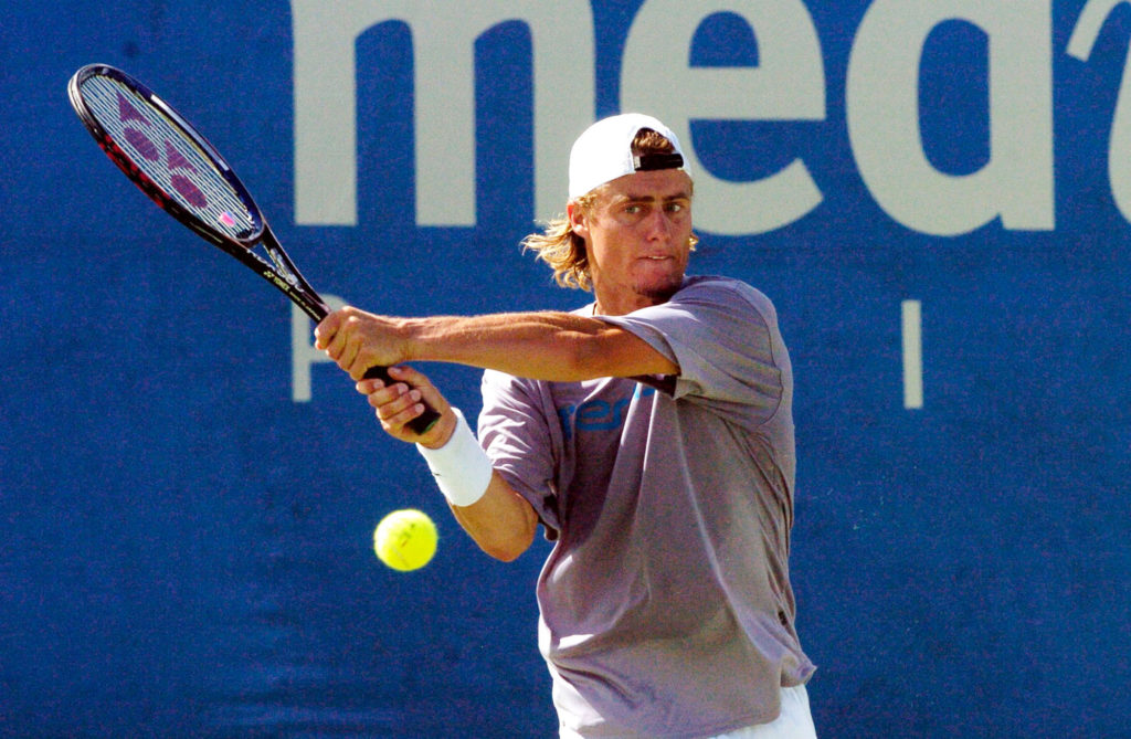 Lleyton Hewitt in 2004. No one who has ever watched Lleyton play one of his epic matches comes out a hater.