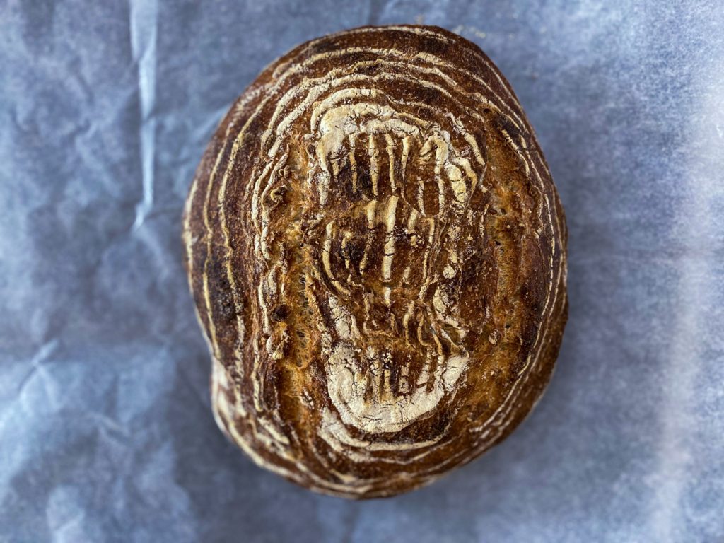 Many home cooks have taken to baking sourdough bread as a show that they are OK in lockdown.