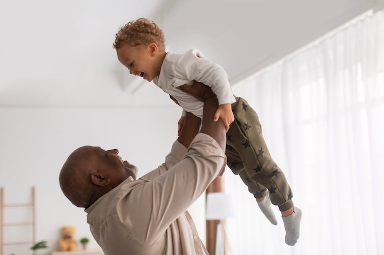 Short bursts of physical activity could be as simple as playing with your children or grandchildren. Prostock-studio/ Shutterstock
