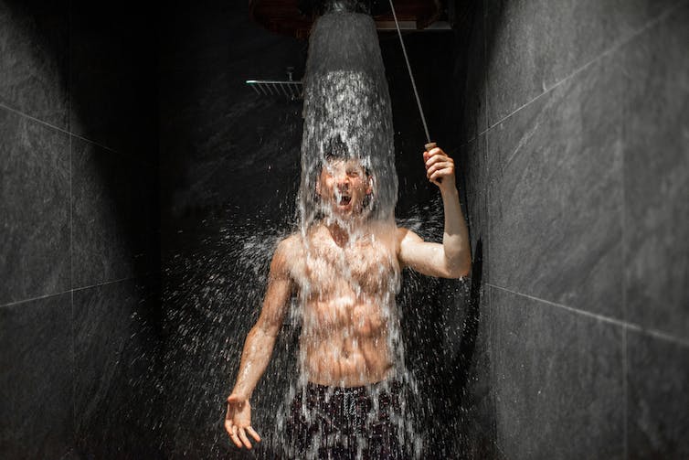 Cold showers can have some benefits, a scientist says.